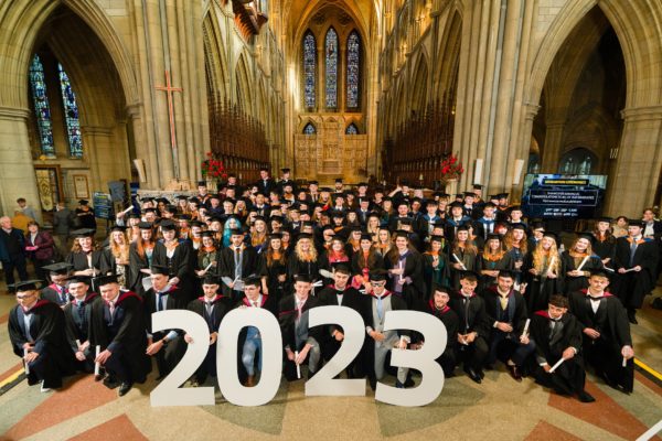 Graduates celebrate success at Truro Cathedral