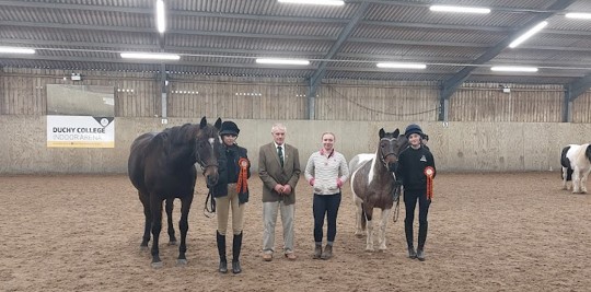 Duchy students host spooktacular Inhand Horse Show